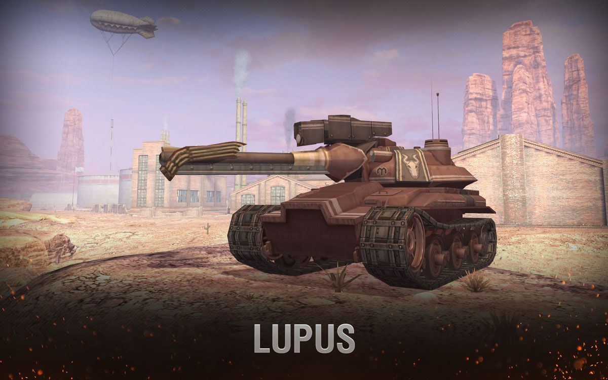 купить танк Lupus World of Tanks Blitz