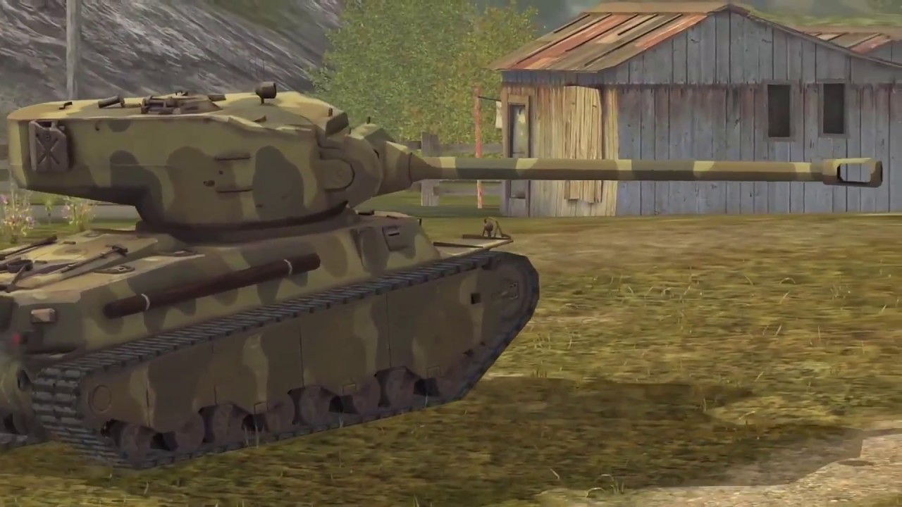 купить танк M6A2E1 World of Tanks Blitz