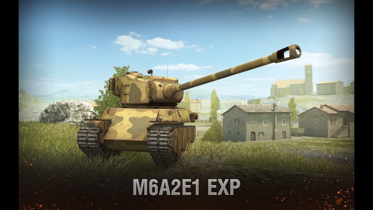 купить танк M6A2E1 EXP World of Tanks Blitz