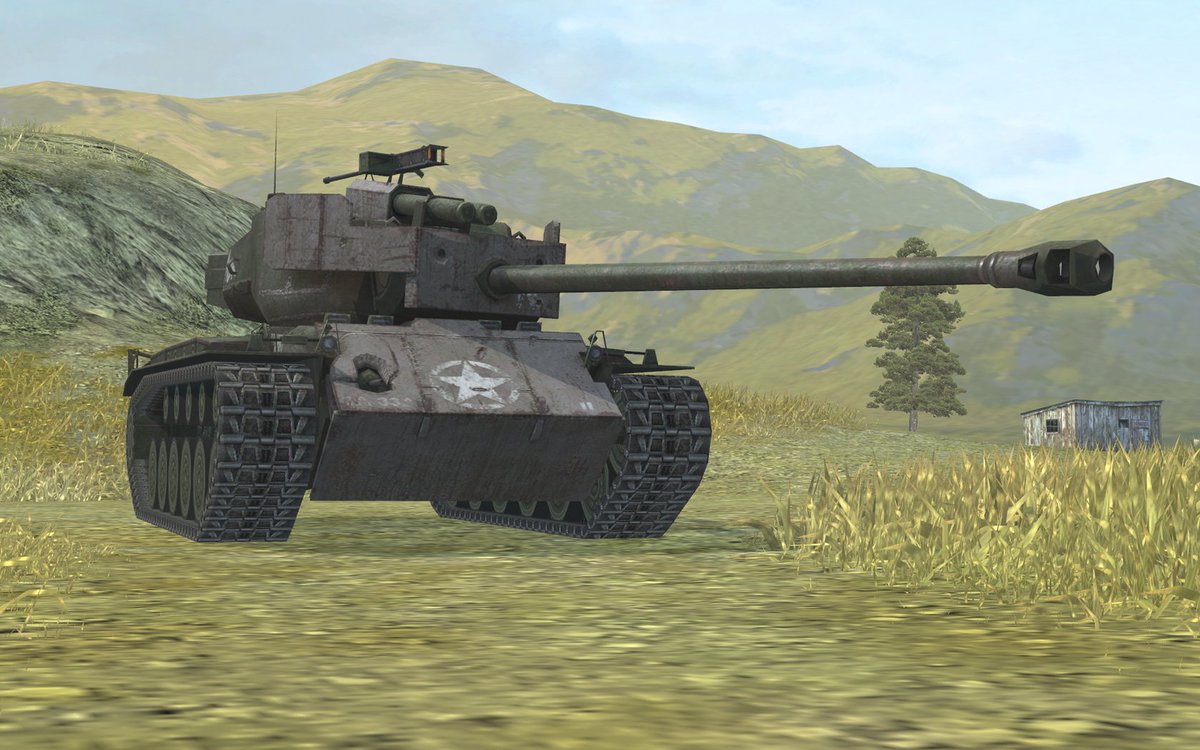 купить танк T26E4 Super Pershing World of Tanks Blitz
