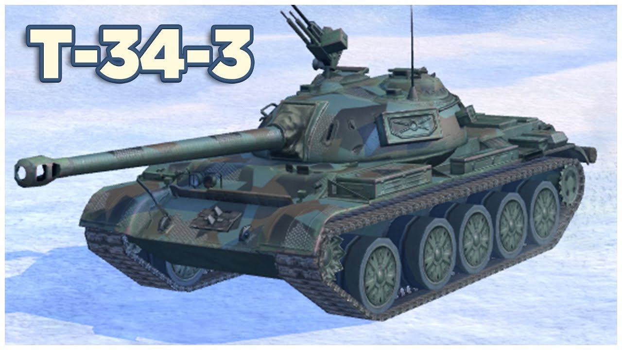 купить танк T-34-3 World of Tanks Blitz