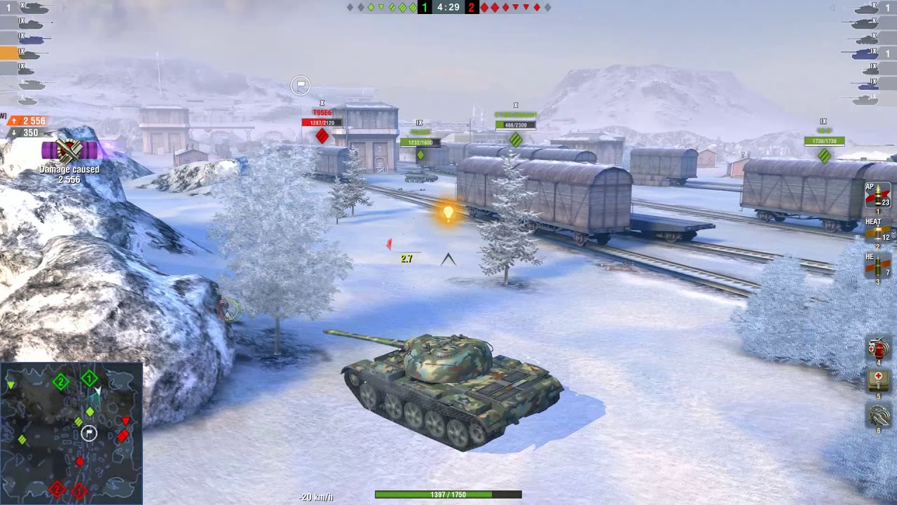 купить танк T-55A World of Tanks Blitz